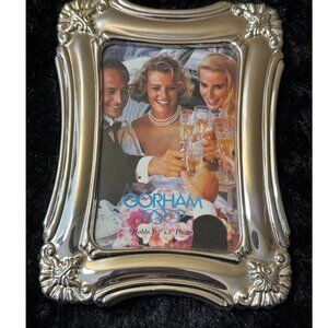 Gorham Elegant Silver-Plated Photo Frame For 3.5" x 5" Picture